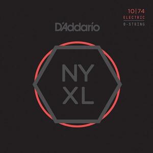 ★D’Addario NYXL1074 8弦ギター用 L.T/H.B 3SET★新品/メール便