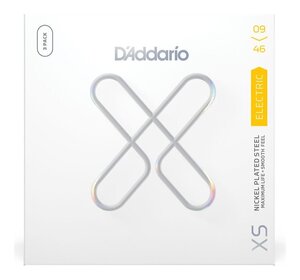 *D*Addario XSE0946-3P×1 электро струна 3 комплект упаковка XS Nickel Round Wound Super Light Top Regular Bottom.009-.046* новый товар включая доставку / почтовая доставка 