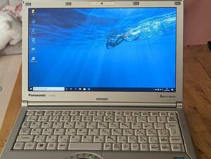 PanasonicノートパソコンCF-SX3　Ｗｉｎｄｏｗｓ１０　I5/8G/HDD320 バッテリ駆動(残3時間表示)　初心者おすすめ