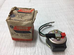 10H55 ヤマハ S50 パッソル Passol ホーン 6v クラクション 警笛機 純正 新品 2E9-83390-20 撮影の為、開封しました。