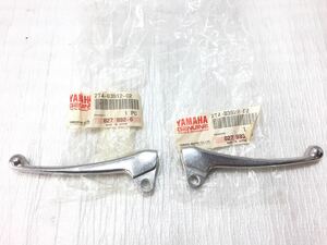 10H70 ヤマハ SA50 passola パッソーラ ブレーキレバー 左右セット 純正 新品 撮影の為、開封しました。