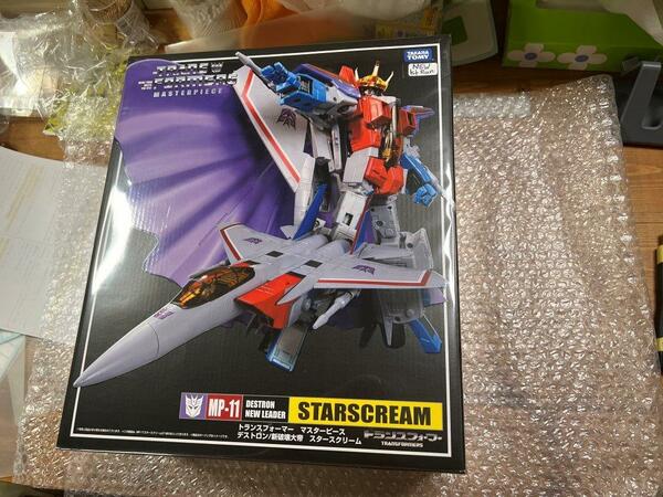 レア初期版！ MP-11 スタースクリーム / Starscream 1.5 トランスフォーマー マスターピース 新品未開封 美品 送料無料 同梱可