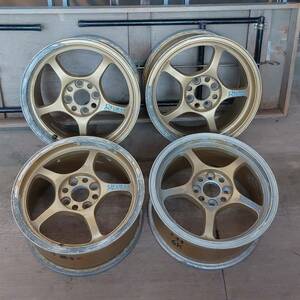 RAYS グラムライツ　１５×７Ｊ　＋43　ＥＧ６　ＥＧ９　要再塗装