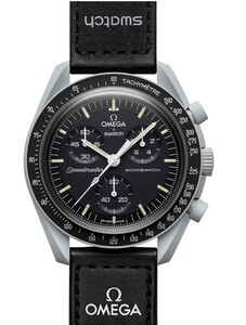 ■新品未使用■スウォッチ×オメガ ミッション トゥ ムーン / ブラック / Swatch×OMEGA / Mission to the MOON / 国内正規品■送料無料■