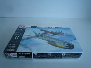 【5-10-23-12Ma】　未開封　プラモデル　Messerschmitt Me 1106B-1”Aces　AZ Model　1/72　戦闘機　軍機