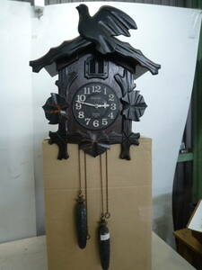 【5-10-27-1Ts】セイコー　鳩時計（柱時計）　SEKO 時計動作確認済