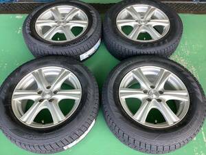 【中古+未使用】SIBINA RZ 15x6J 5H 100 +43 4本 1台分 195/65R15 2023年製 プリウス カローラスポーツ ツーリング ウィッシュ レクサス CT