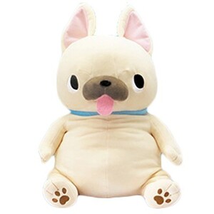 【ペチャ】ブルブルブー ブルブルBOO BIGぬいぐるみ ブー・ペチャ 単品 フレンチブルドッグ もちふわ生地 座高約36cm タグ付き 新品 PW