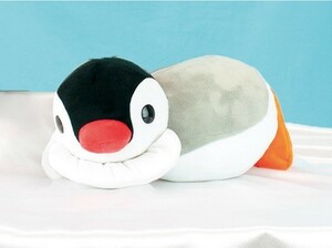 【ピンガ】Pingu ピングー&ピンガ 寝そべりBIGぬいぐるみ ピンガ 単品 タグ付き 新品 全長約40cm BIG 寝そべり ペンギン ぬいぐるみ