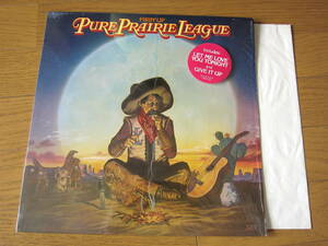 □ PURE PRAIRIE LEAGUE FIRIN’ UP 米盤オリジナルシュリンク＆ステッカー美品！ LET ME LOVE YOU TONIGHT