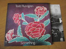 □ TODD RUNDGREN SOMETHING/ANYTHING? 米盤オリジナル美盤！歌詞カード付き_画像1