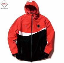 【美品】 FCRB f.c real bristol エフシーレアルブリストル SOPHNET ソフネット COCA COLA WARM UP JACKET ジャケット ブルゾン コカコーラ_画像1