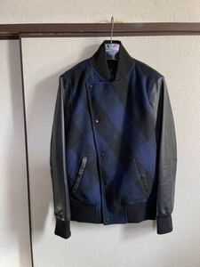 [ prompt decision ] [ superior article ] ATO Ato sleeve leather stadium jumper stadium jumper jacket size 46 prompt decision first come, first served 