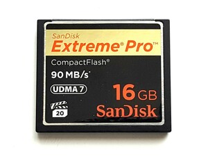 ☆良品☆ CFカード 16GB サンディスク エクストリームプロ SanDisk Extreme Pro コンパクトフラッシュ CompactFlash Card 