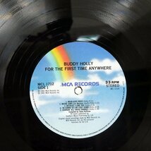 英 BUDDY HOLLY/FOR THE FIRST TIME ANYWHERE/MCA MCL1712 LP_画像2