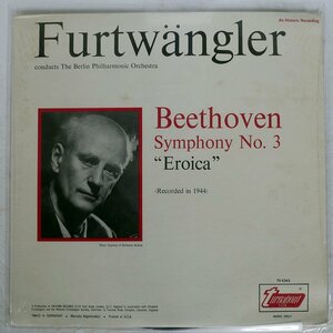 米 フルトヴェングラー/ベートーヴェン: 交響曲第3番「英雄」(1944年録音)/TURNABOUT TV4343 LP