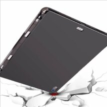 iPad Pro11inch第1世代専用 TPU ソフト バック カバー フルカバー 背面 ケース アップルペンシル収納付 金_画像3
