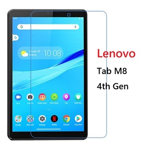 Lenovo Tab M8 4th Gen 用 ガラス液晶フィルム ラウンドエッジ加工 飛散防止 目の保護 ブルーライトカット