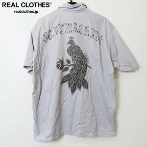 ☆SOFTMACHINE/ソフトマシーン FEATHERS SHIRTS S/S 半袖シャツ SM-23SS-007/XXL /LPL