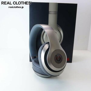 beats by Dr.Dre/ビーツ・バイ・ドクタードレ studio2 wirelessヘッドフォン チタニウム MHAK2PA/A 音出し確認済み /060