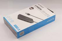 送料300円 Orico H3TS-U3 30mm 2in1 USB3.0 3ポート ハブ ＆ 高速USB3.0 SDカードリーダー VL812+GL3233_画像1