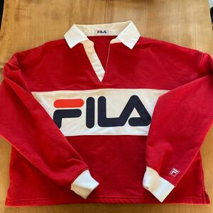 FILA 襟付きスェット 