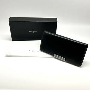 tu150 Paul Smith ポールスミス 長財布 メンズ財布 ウォレット BLK ※中古