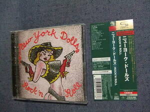 35★音質処理SHM-CD★ニューヨーク・ドールズ/ROCK'N ROLL/2008年 帯★★8枚まで同梱送料160円★改善度、多分世界一