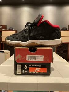 NIKE “ナイキ” AIR JORDAN 11 LOW BG 中古エアジョーダン11 153234 001 当時物