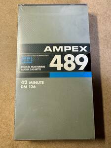 新品・未開封！AMPEX489 adat DIGITAL MASTERING AUDIO CASSETTE！！