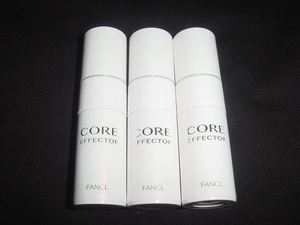  new goods *FANCL Fancl * core effector 12,045 jpy corresponding * beauty care liquid *9ml×3ps.@( reality goods. 1.5 pcs minute )* Mini size therefore travel . convenience 