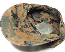 米軍 USMC MARPAT ピクセルグリーン キャップ 帽子 M　_画像4