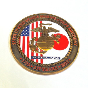 アメリカ海兵隊 USMC 237周年 記念 メタル コイン 