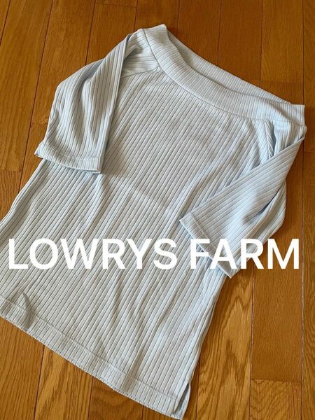 ローリーズファーム　トップス　カットソー　Tシャツ　半袖　LOWRYS FARM