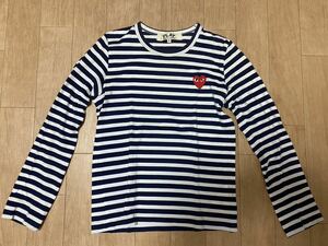 PLAY COMME des GARCONS AZ-T009 SサイズAD 2003 初期アイテム レア プレイ コムデギャルソン 長袖Tシャツ ロンT