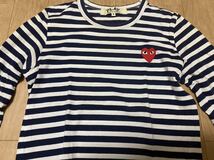 PLAY COMME des GARCONS AZ-T009 SサイズAD 2003 初期アイテム レア プレイ コムデギャルソン 長袖Tシャツ ロンT_画像2