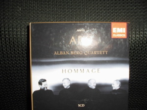 CD■アルバン・ベルク 四重奏団 HOMMAGE CD-BOX 5枚組■ABQ ALBAN BERG QUARTETT