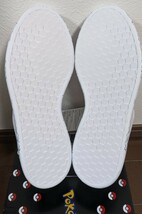 新品未使用品 Adidas ポケモンコラボ アディダス アドバンコート高級スニーカー 傑作クラシックデザイン ホワイト 白 25.5cm_画像6