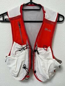 *SALOMON Salomon trail running tore Ran rucksack ADV SKIN5 S white / red 