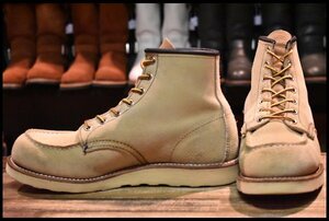 【8E 良品 11年】レッドウィング 8173 スエード アイリッシュセッター ホーソーン ラフアウト モックトゥ ブーツ redwing HOPESMORE