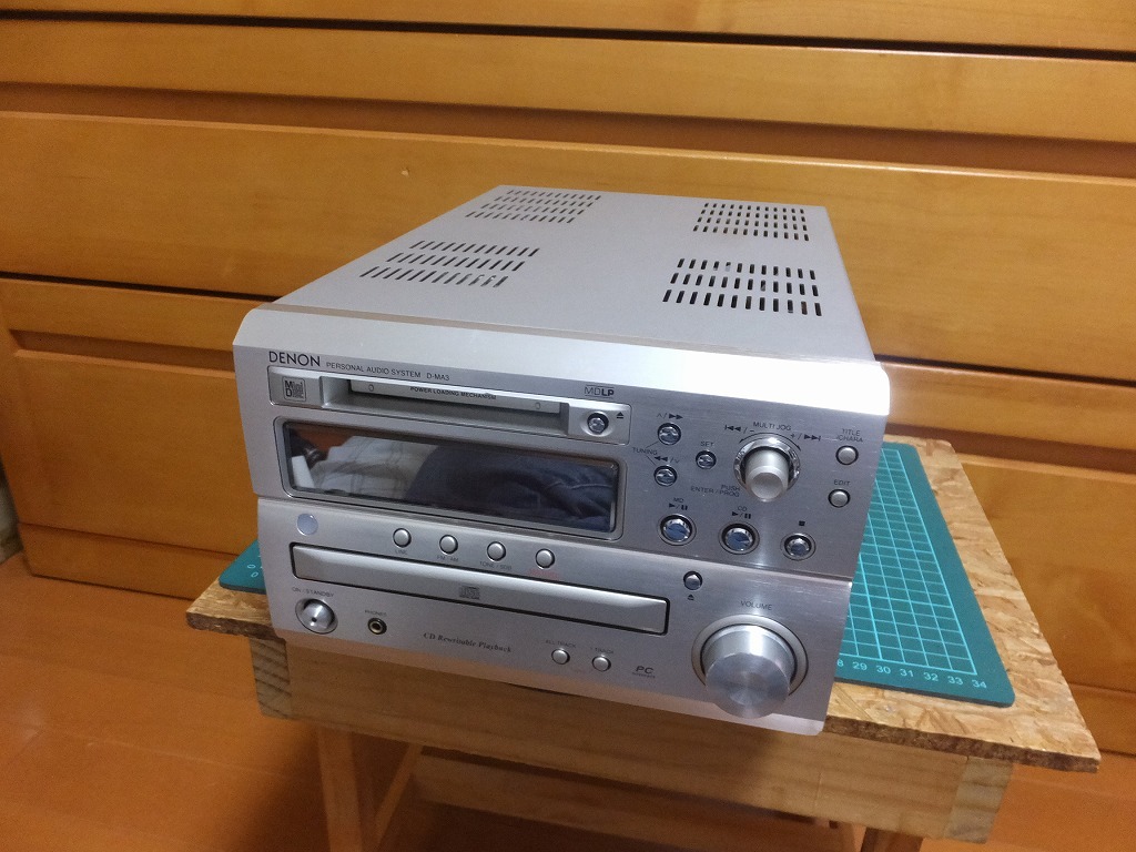 品)DENON デノン D-MA3 MD/CDシステムコンポ (shin-