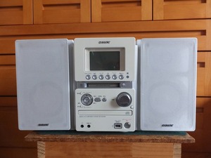 【動作品】SONY CMT-M35WM マイクロハイファイコンポーネントシステム 本体HCD-M35WM スピーカーSS-CM35