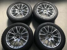 美品 19インチBBS RE-V PCD114.3 RE048 8.5J+43 4本 ダイヤモンドシルバー 255/55/19 レクサス空気圧センサー付き 軽量鍛造_画像1