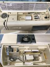 JANOME Model 9000 コンピューターミシン ジャノメミシン ジャンク（140s）_画像6