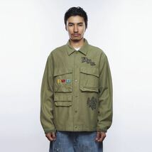 Liberaiders GARMENT DYED MILITARY JACKET リベレイダース スウェット パーカー シャツ ジャケット パンツ デニム キャップ ミリタリー_画像7