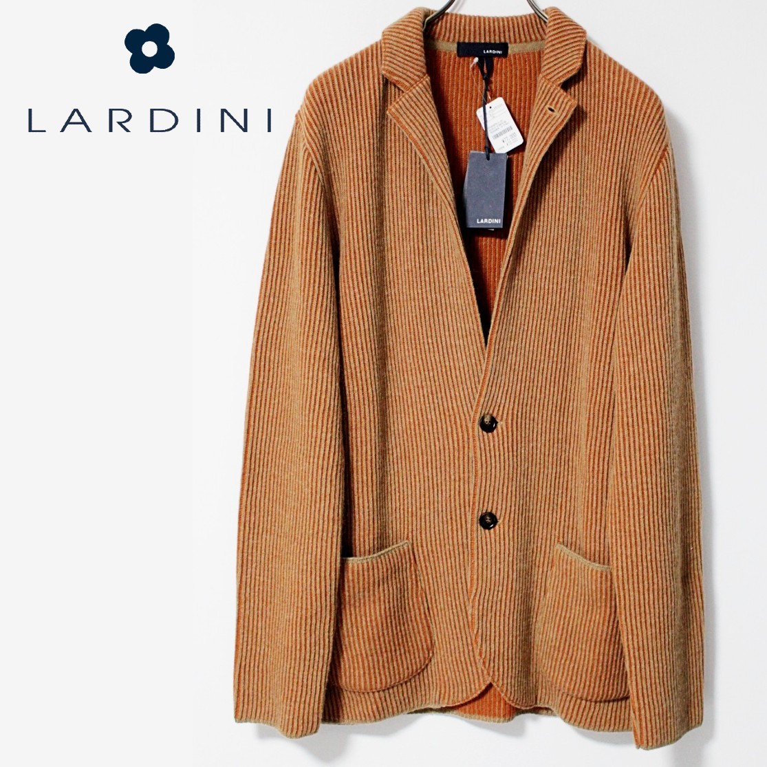 Yahoo!オークション -「lardini ニットジャケット」の落札相場・落札価格