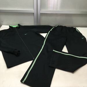 送料無料★NIKE ナイキ★ジャージ 上下セット セットアップ★レディースMサイズ★ブラック#51023sNj57