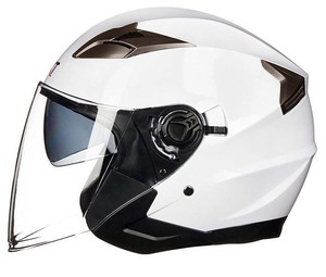  ハーレー バイク ヘルメット 半帽、半キャップヘルメット　ジェットヘルメット　フルフェイスヘルメット　ホワイト　 M～ＸXLサイズ