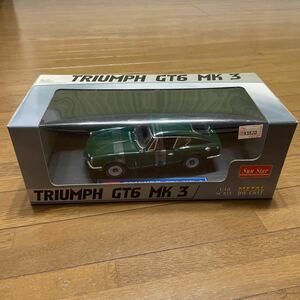《箱付き》【1/18スケール】TRIUMPH GT6 MK 3 Sun Star ミニカー 模型 コレクション放出 メタルダイキャスト トライアンフ