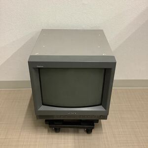 ※ SONY ソニー PVM-14N5J TRINITRON COLOR ビデオモニター 2 業務用 トリニトロン ブラウン管 通電未確認